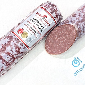 Колбаса полукопченая "Сервелат Барселона", "Фабрика качества", (Арм) 