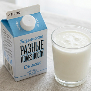 Козельский живой снежок 2,5% 450 мл
