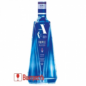 ВОДКА &quot;А&quot; ТРИПЛ БЛЕНД 0.5л